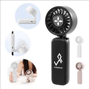 3-in-1 Foldable Clip-On Handheld Fan for Umbrella